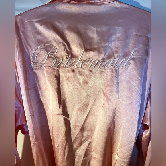 Blush Bridesmaid Robe - Picture 3 of 3
